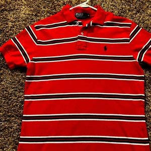 Striped polo
